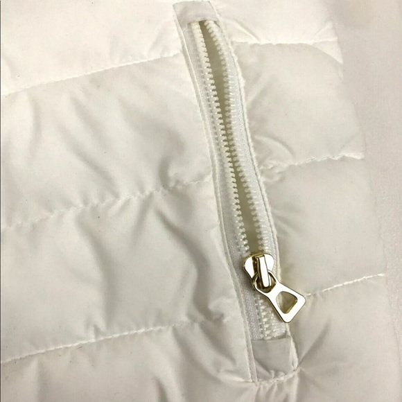 Gap Primaloft Zip Up Vest Gold White Size Sm NWT - Picture 4 of 8